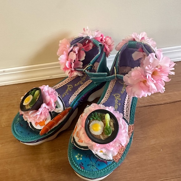 Irregular Choice Ramen Sandals Size 37 - Picture 2 of 5